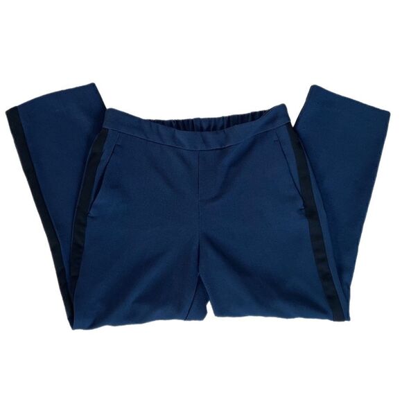 Old Navy Ankle Trouser Pants - Navy Blue (6) - Picture 11 of 14